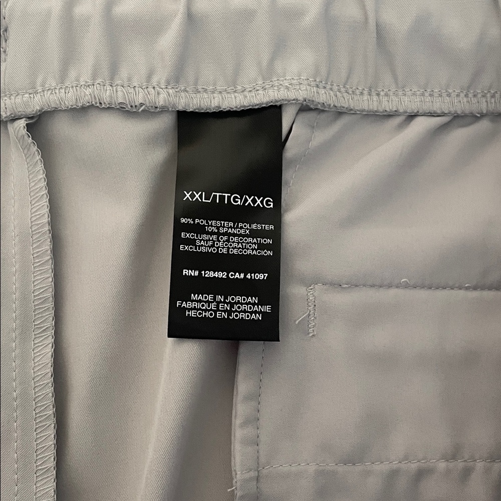 Greg Norman All Day Comfort Short Men's Pull-On Stretch XXL Gray /Z5 - Picture 7 of 8